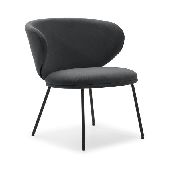 Krėslas antracito spalvos Rush – Marckeric