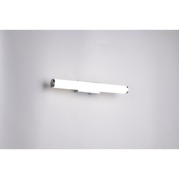 Sieninė lempa blizgios sidabrinės spalvos LED Mattimo – Trio-image-2