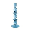 Mėlyna stiklinė žvakidė PT LIVING Glass Art