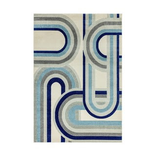 Pilkai mėlynos spalvos kilimas 160x230 cm Nova Retro Blue – Asiatic Carpets