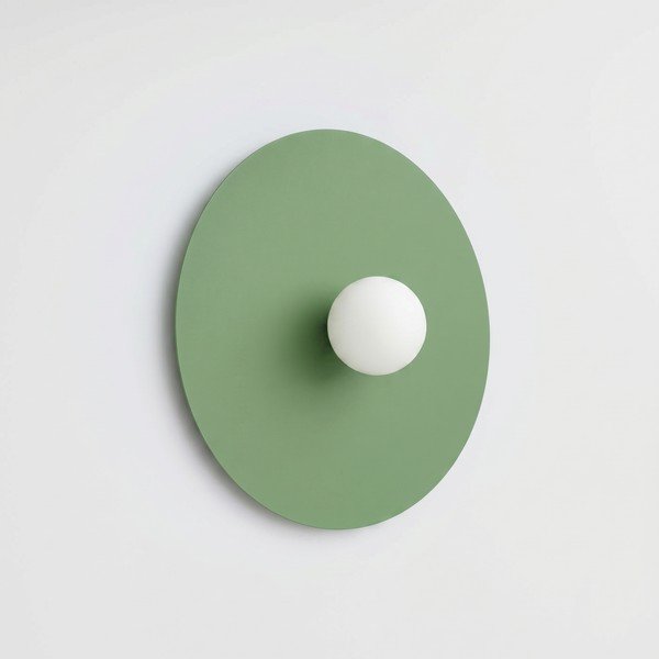 Šalavijo spalvos iš metalo sieninė lempa ø 50 cm AKE – Thoro-image-2