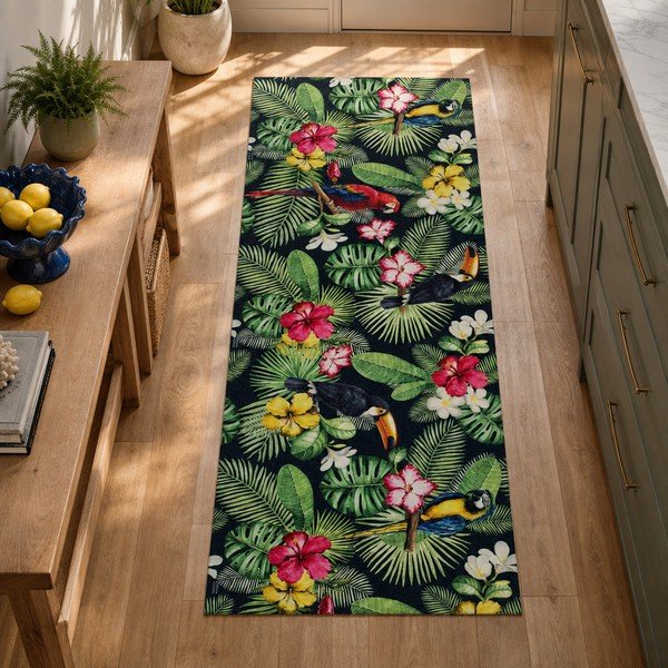 Pailgos formos kilimas žalios spalvos 52x100 cm Sprinty Tropical – Universal-image-3