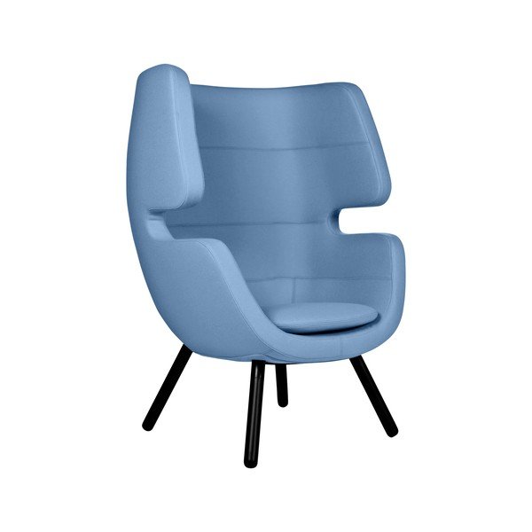 Šviesiai mėlynas fotelis Softline Moai-image-1