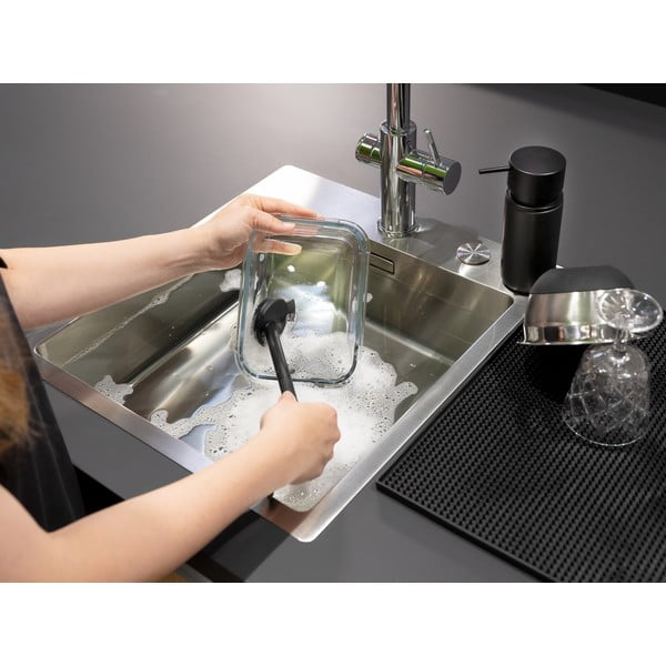 Juodas indų plovimo šepetys Wenko Black Outdoor Kitchen Cuvo-image-1