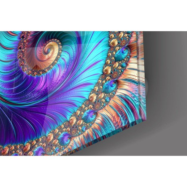 Paveikslas ant stiklo Insigne Peacock-image-2
