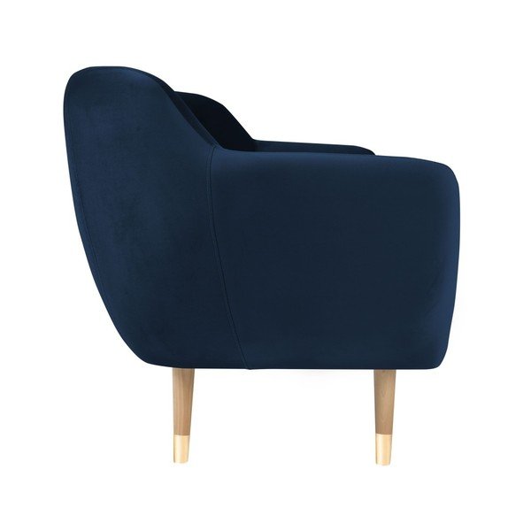 Tamsiai mėlyna sofa Mazzini Sofos Amelie-image-3