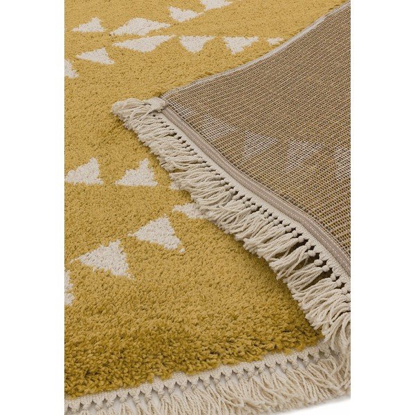 Kilimas garstyčių spalvos 200x290 cm Rocco – Asiatic Carpets-image-1
