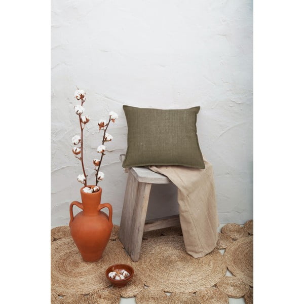 Ruda pagalvė Linas Couture, 45 x 45 cm-image-1