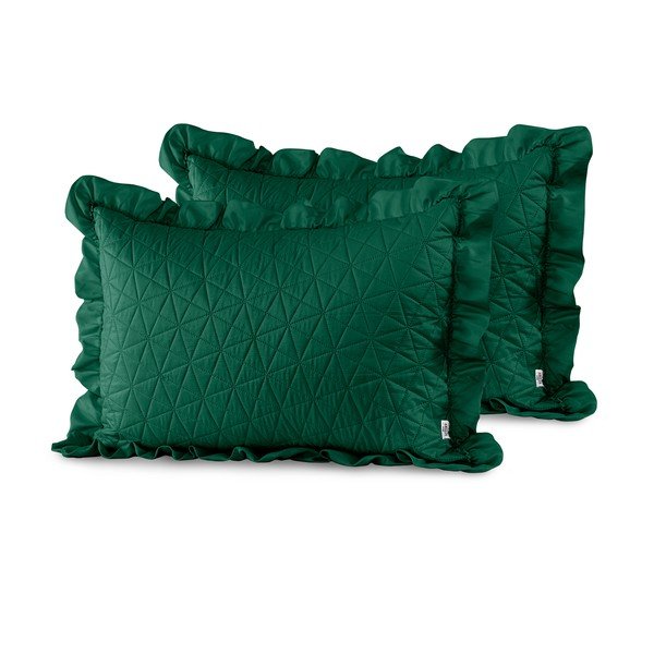 2 žalių užvalkalų rinkinys AmeliaHome Tilia, 70 x 50 cm-image-1