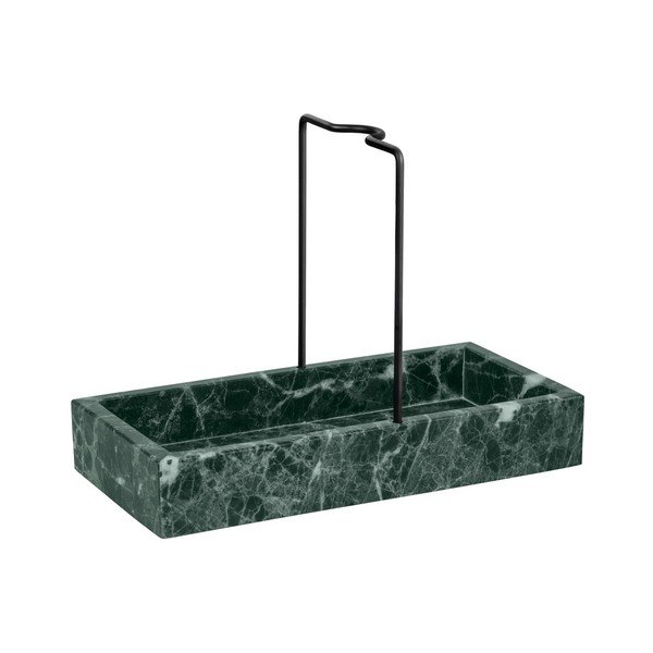 Tamsiai žalios spalvos iš akmens stovas skalbimo reikmenims Marble – Mette Ditmer Denmark