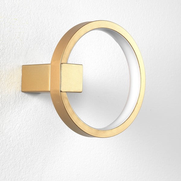 Sieninis šviestuvas aukso spalvos Tomasucci Ring, ø 15 cm-image-1