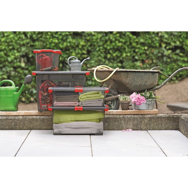 Plastikinė laikymo dėžė su dangčiu Evo Total - Rotho-image-4