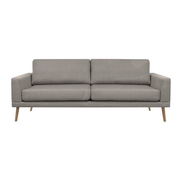 Šviesiai pilka trijų vietų sofa "Windsor & Co. Vega