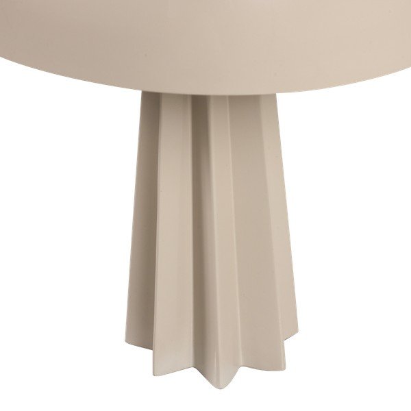 Kreminės spalvos iš metalo stalinis šviestuvas (aukštis 29 cm) Virel – WOOOD-image-4