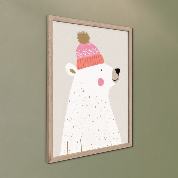 Vaikiškas paveikslas 30x40 cm White Bear – Styler-image-3