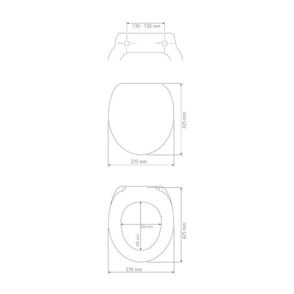 Balta tualeto sėdynė Weko Secura Comfort-image-1