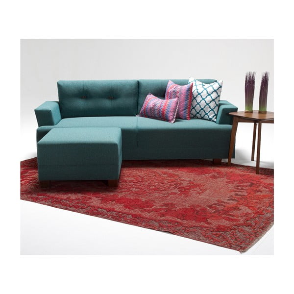 Turkio spalvos sofa kairysis kampas Balcab Home Ingrid