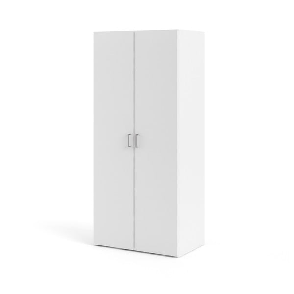 Drabužių spinta baltos spalvos 78x175 cm Space – Tvilum-image-3