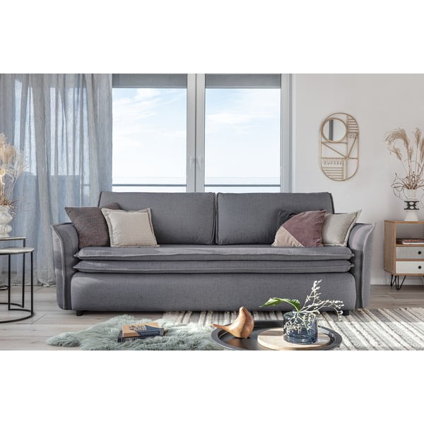 Pilka sofa-lova Miuform Charming Charlie-image-3