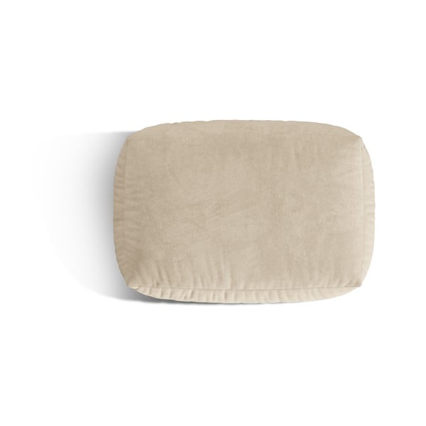 Smėlio spalvos iš velveto modulinė taburetė Martina – Micadoni -image-2