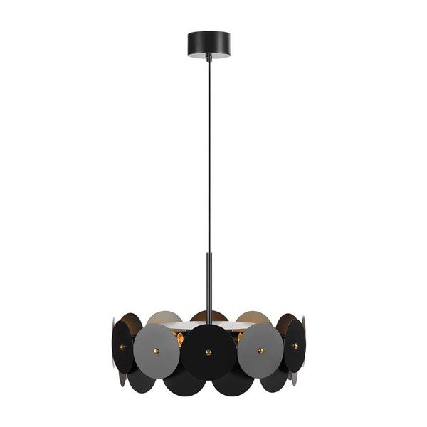 Černé závěsné stropní svítidlo Markslöjd Vegas, ø 53 cm-image-3