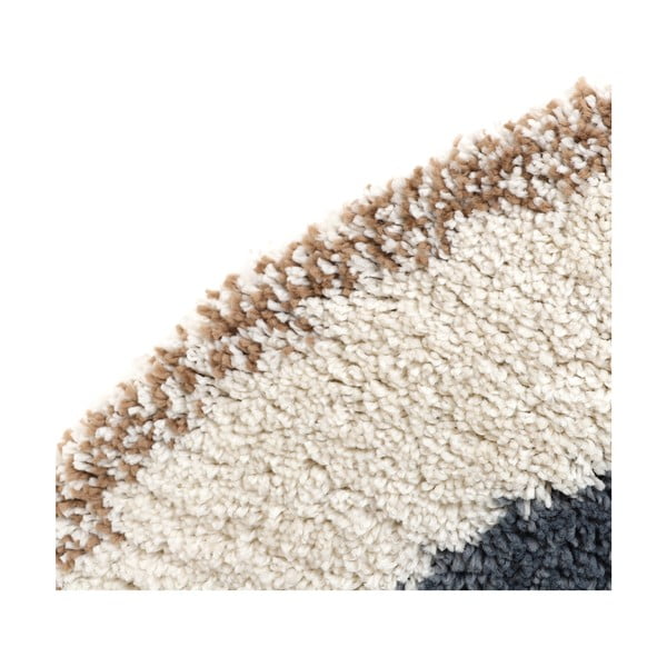 Iš džiuto mišinio vaikiškas kilimas smėlio spalvos/kreminės spalvos ø120 cm Bohemian Rainbow Bleu – Nattiot-image-3