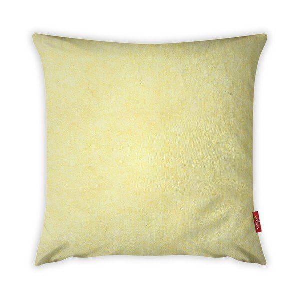 Geltonos spalvos pagalvės užvalkalas Vitaus, 42 x 42 cm