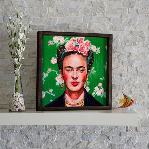 Paveikslas Frida Kahlo, 34 x 34 cm-image-1