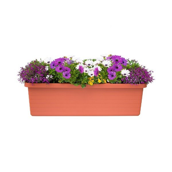 Didelio tūrio terakotos vazonas Plastia Berberis TRIO, 72 l-image-1