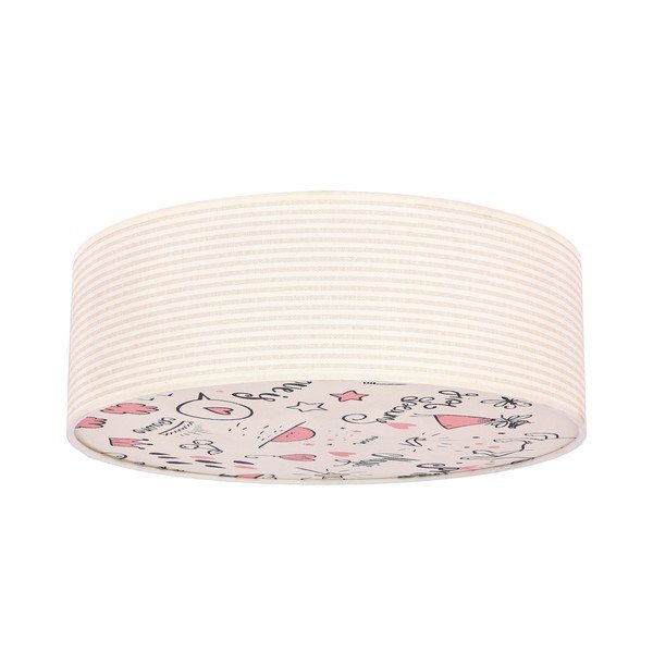 Vaikiškas lubinis šviestuvas ø 38 cm su tekstiliniu gaubtu Kiddy – Candellux Lighting-image-2