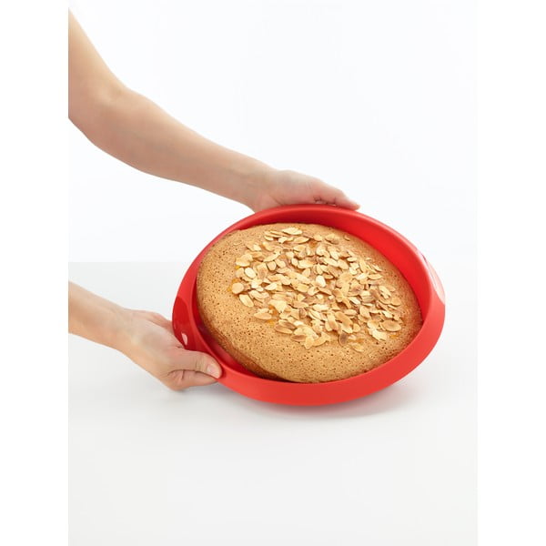 Juoda silikoninė kepimo forma Lékué, ⌀ 26 cm-image-3