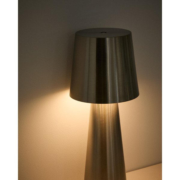Stalinis/nešiojamas lauko šviestuvas LED su pritemdymo funkcija USB ø 16 cm Arenys – Kave Home-image-2