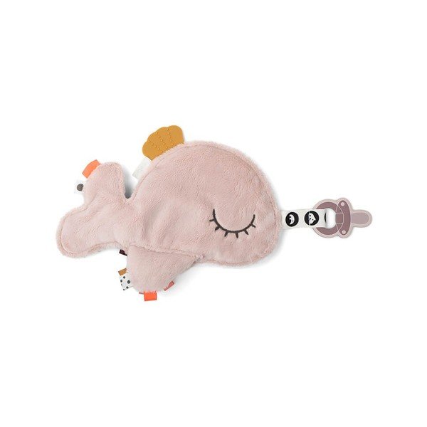 Rožinis žaislas su kilpele čiulptukui Wally - Done by Deer-image-1