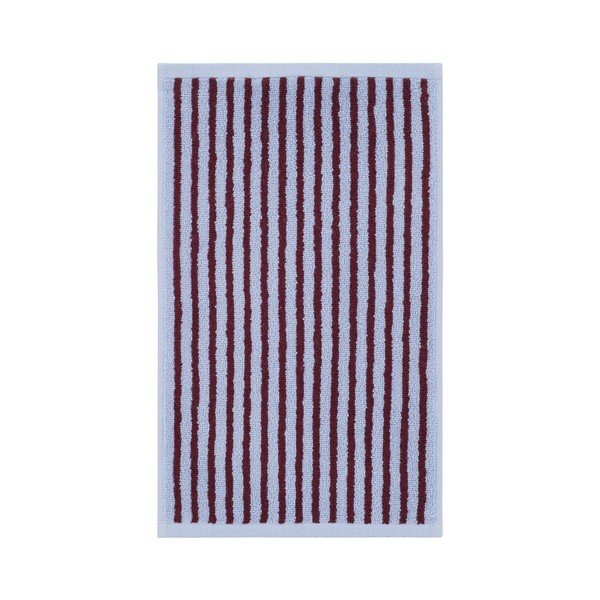 Bordo spalvos/šviesiai mėlynos spalvos iš medvilnės rankšluosčiai 2 vnt. 30x50 cm Dixie – Jotex-image-2