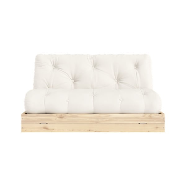 Kreminės spalvos sulankstoma sofa 145 cm Flip – Karup Design