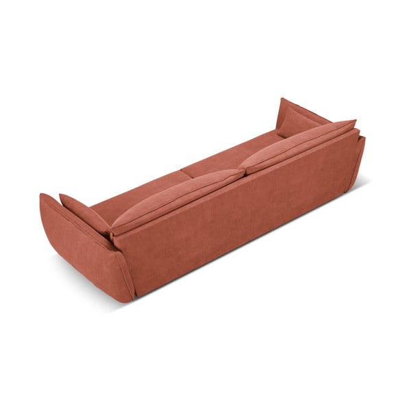 Raudona sofa 248 cm Vanda - Mazzini Sofas-image-3
