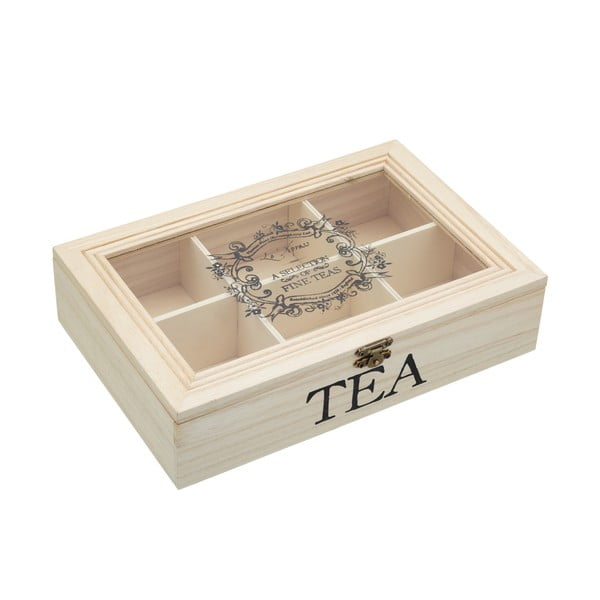 Medinė arbatos dėžutė "Le'Xpress