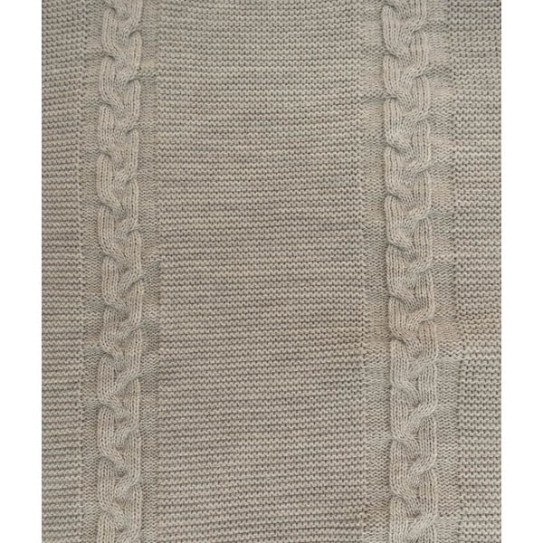 Lovatiesė smėlio spalvos 200x220 cm Trenza – Oyo Concept-image-3