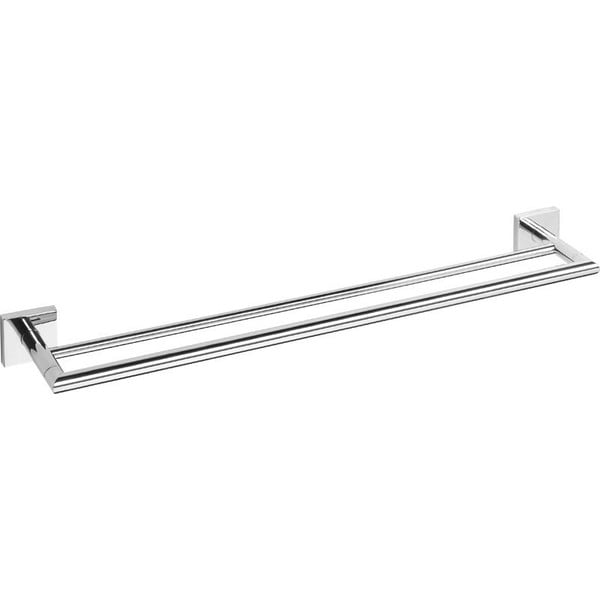 Sidabro spalvos rankšluosčių laikiklis Sapho X-Square, plotis 65 cm