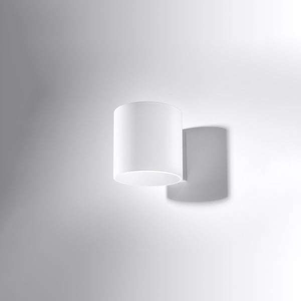 Sieninė lempa baltos spalvos ø 10 cm Gino – Nice Lamps