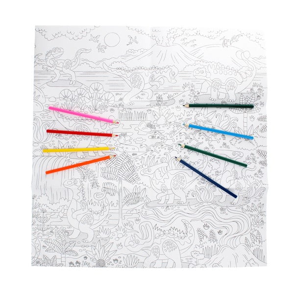 Spalvinimo knygelė Baby Dinos – Rex London-image-2