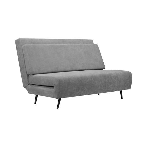 Sulankstoma sofa pilkos spalvos 87 cm Mallory – Støraa-image-2