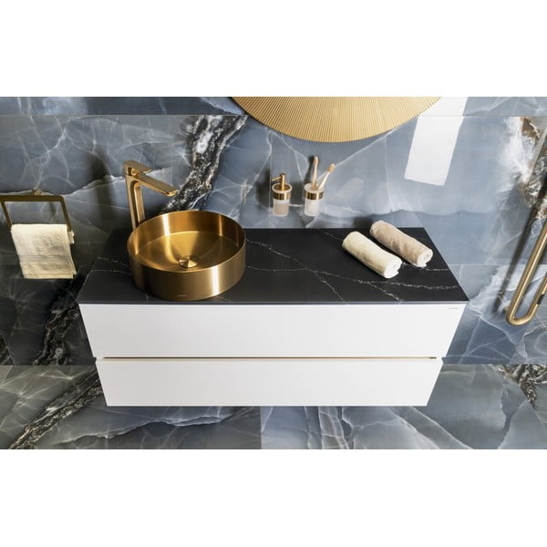 Kriauklei čiaupas auksinės spalvos stovimas Spy – Sapho-image-4