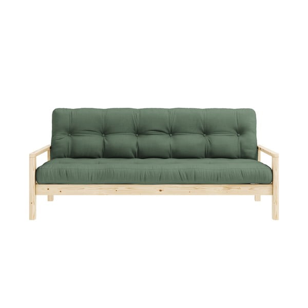Sulankstoma sofa žalios spalvos 205 cm Knob – Karup Design