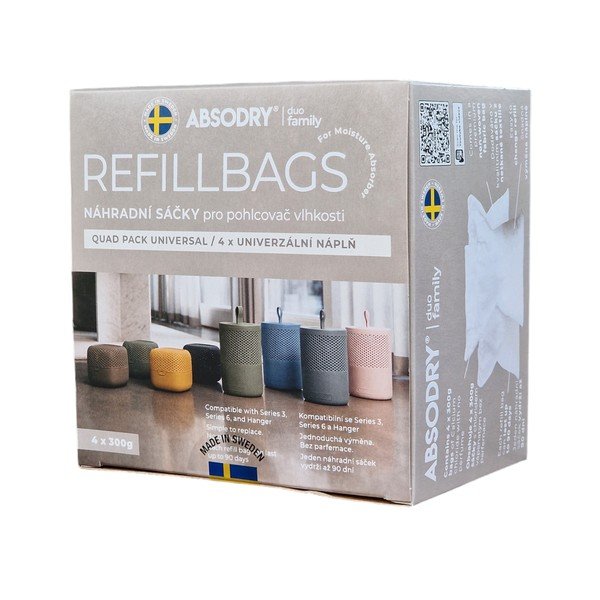 Drėgmę sugeriančios tabletės 4 vnt. Absodry Duo Family Bag – Everbrand Sweden-image-2