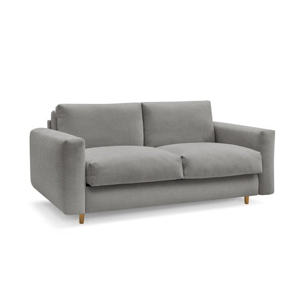 Pilkos spalvos sofa miegojimui/sulankstoma 200 cm Cocoone – Bobochic Paris-image-2