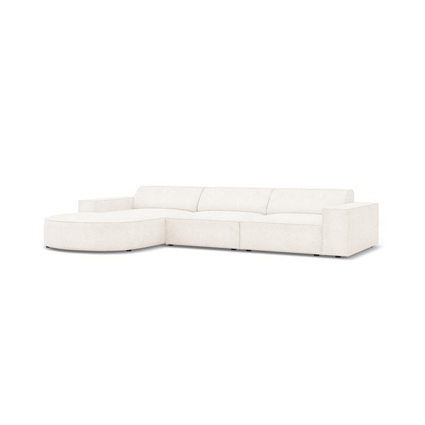 Smėlio spalvos kampinė sofa (kairysis kampas) Jodie - Micadoni Home-image-4