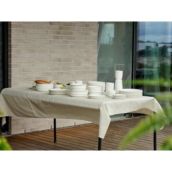 Skirta serviravimui kreminės spalvos iš porceliano  mažas dubuo 1,4 l Eau – Zone-image-4