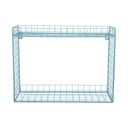 Turkio spalvos iš plieno kelių aukštų sieninė lentyna 40 cm Reja – PT LIVING