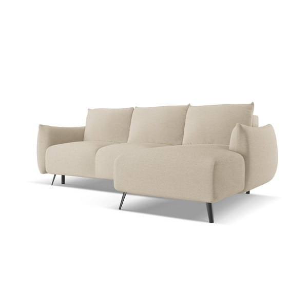 Smėlio spalvos kampinė sofa (su dešiniuoju kampu) Malie – Makamii-image-3
